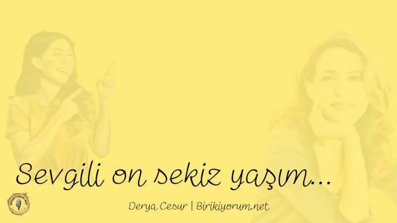 On Sekiz Yaşıma Mektup