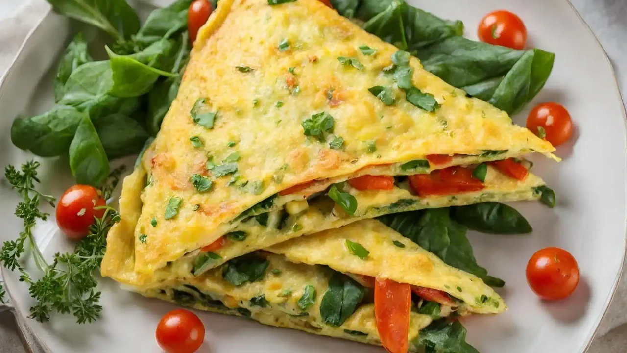 Sebzeli Omlet